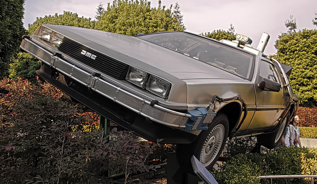 Liconica Delorean Famosa Per Ritorno Al Futuro Sta Per Debuttare