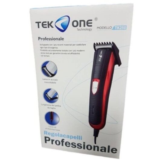 Taglia Capelli Elettrico Tekone Tk250 Rasoio Peli Accorcia Barba ...